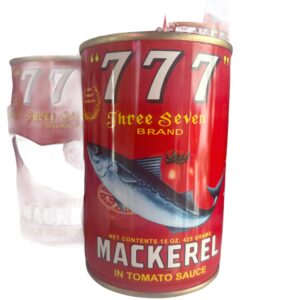 777 Mackerel in Tomato Sauce (Single) 425gm
